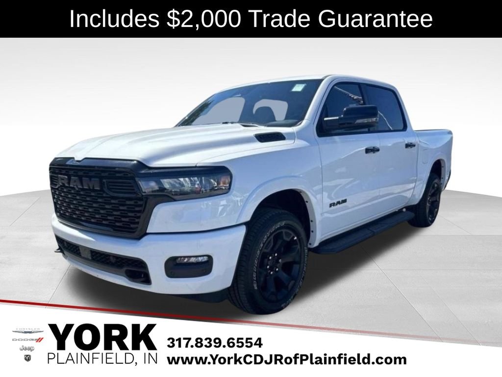 New 2026 Bright White Clearcoat RAM Big Horn/Lone Star image 1