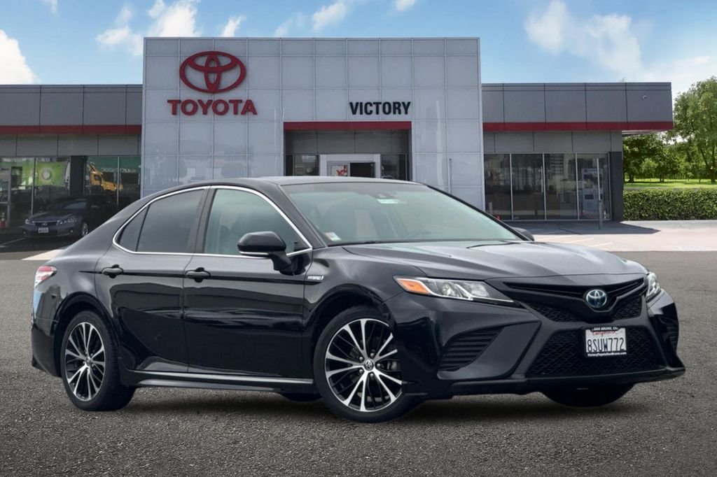 Certified Used 2020 Black Toyota SE image 2