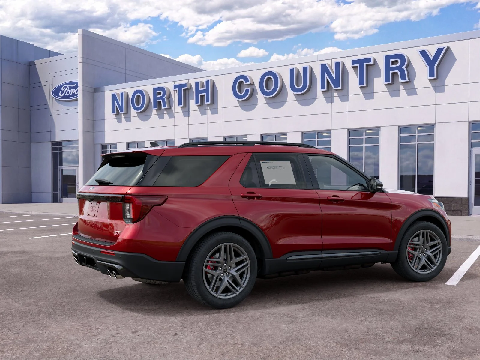 New 2027 Ruby Red Metallic Tinted Clearcoat Ford ST image 32