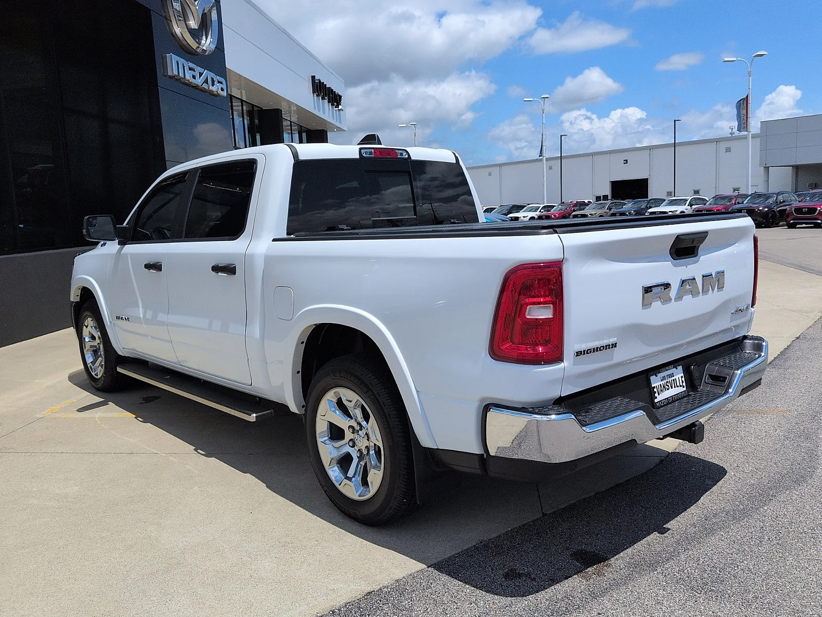 Used 2025 Bright White Clearcoat Ram Big Horn image 5