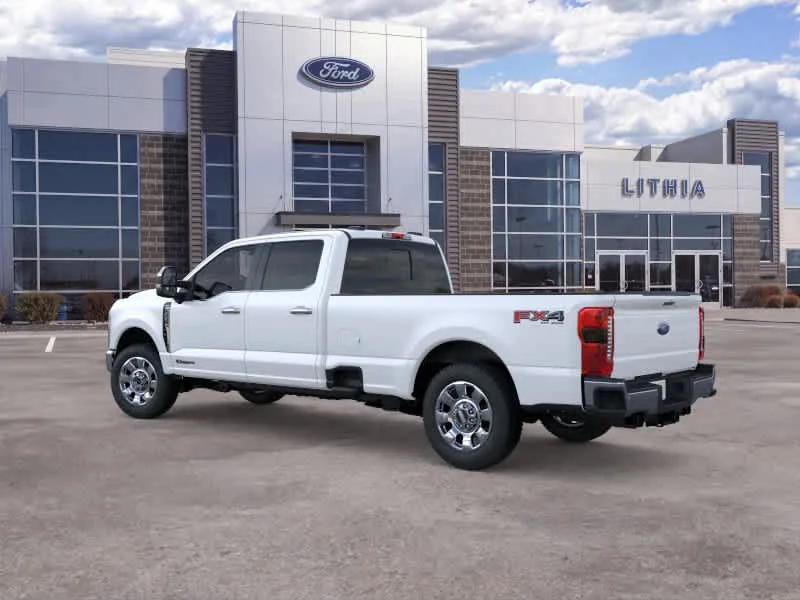 New 2026 Star White Metallic Tri-Coat Ford F-350® Lariat® image 4
