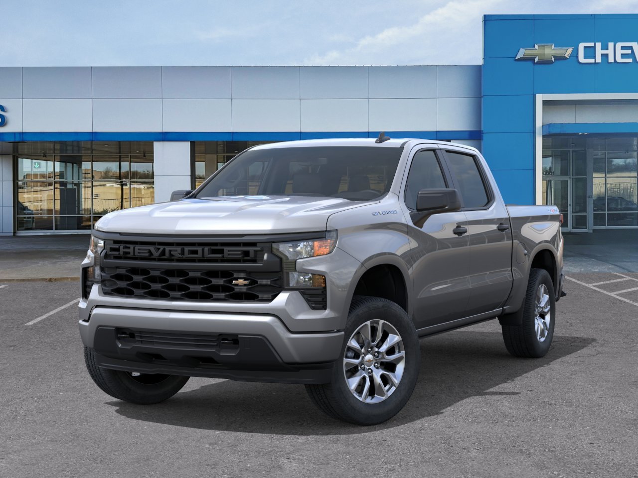 New 2026 Sterling Gray Metallic Chevrolet Custom image 7