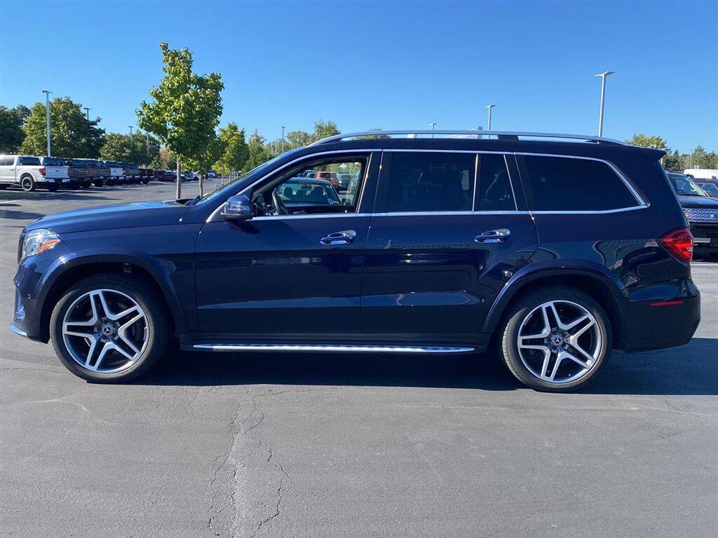 Used 2018 Lunar Blue Metallic Mercedes-Benz GLS 550 image 8