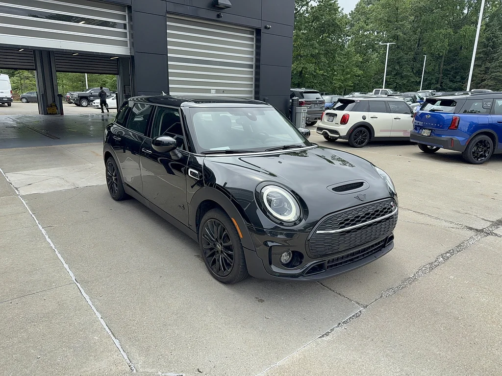 Certified Used 2024 Midnight Black II Metallic MINI Cooper S ALL4 image 2