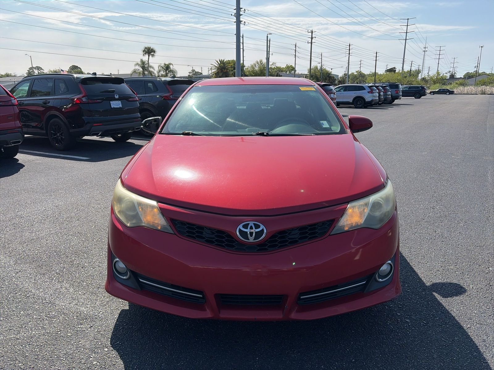 Used 2014 Toyota Camry SE with VIN 4T1BF1FK6EU765098 for sale in Port Richey, FL