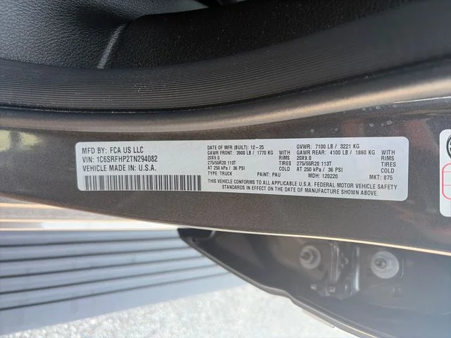 Used 2026 Gray Ram Limited image 30