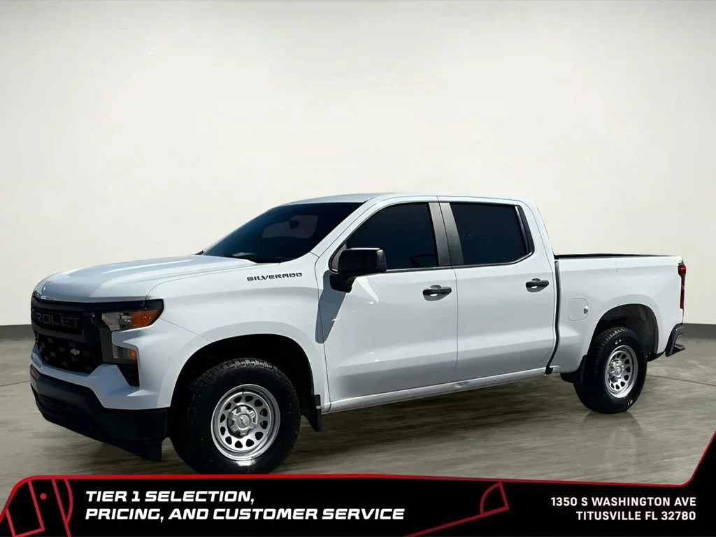 Used 2023 Summit White Chevrolet WT image 2