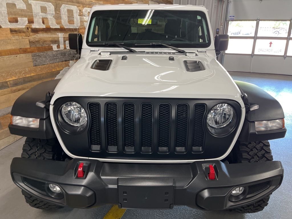 Used 2022 Bright White Clearcoat Jeep Rubicon image 7