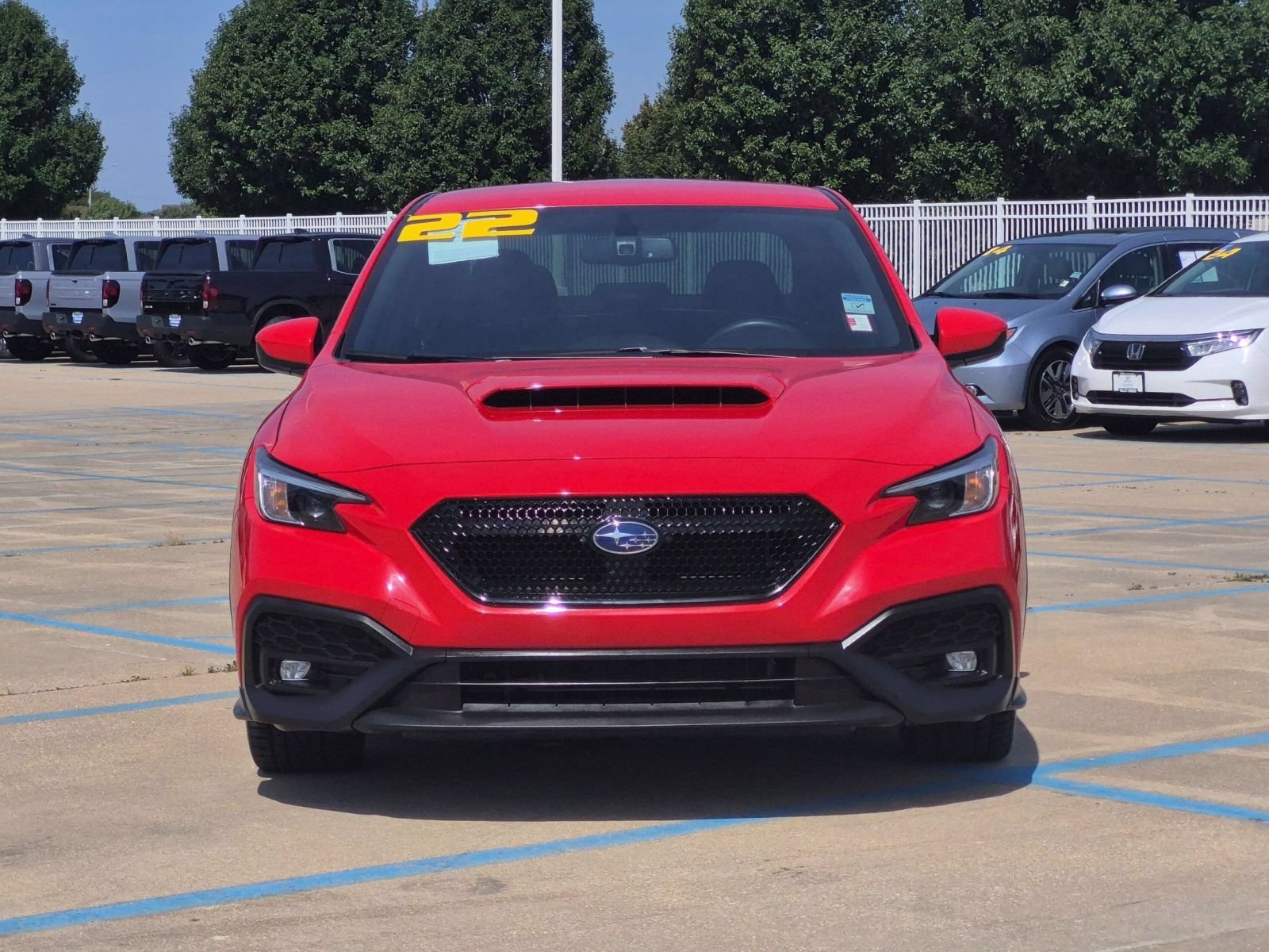 Used 2022 Ignition Red Subaru Premium AWD image 3