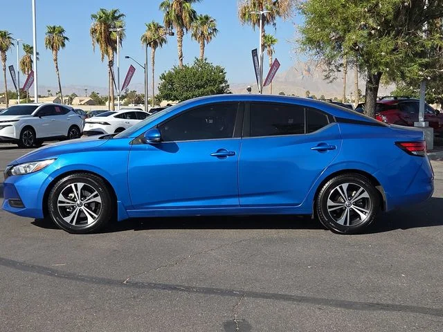 Used 2020 Electric Blue Metallic Nissan SV image 14