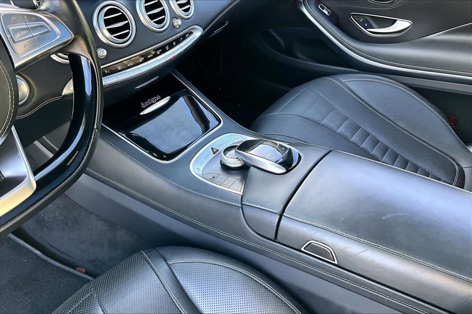 Used 2017 designo Mocha Black Mercedes-Benz S 550 image 16