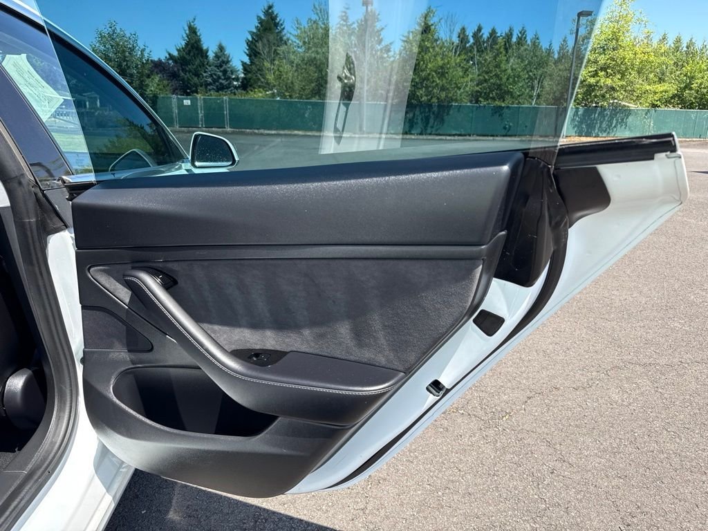Used 2020 Pearl White Multi-Coat Tesla Standard Range Plus image 19