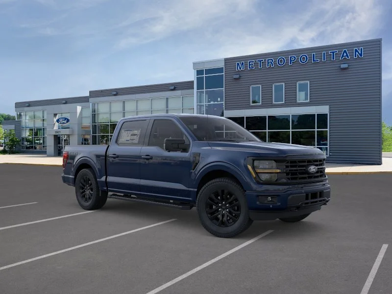 New 2026 Antimatter Blue Metallic Ford XLT image 7