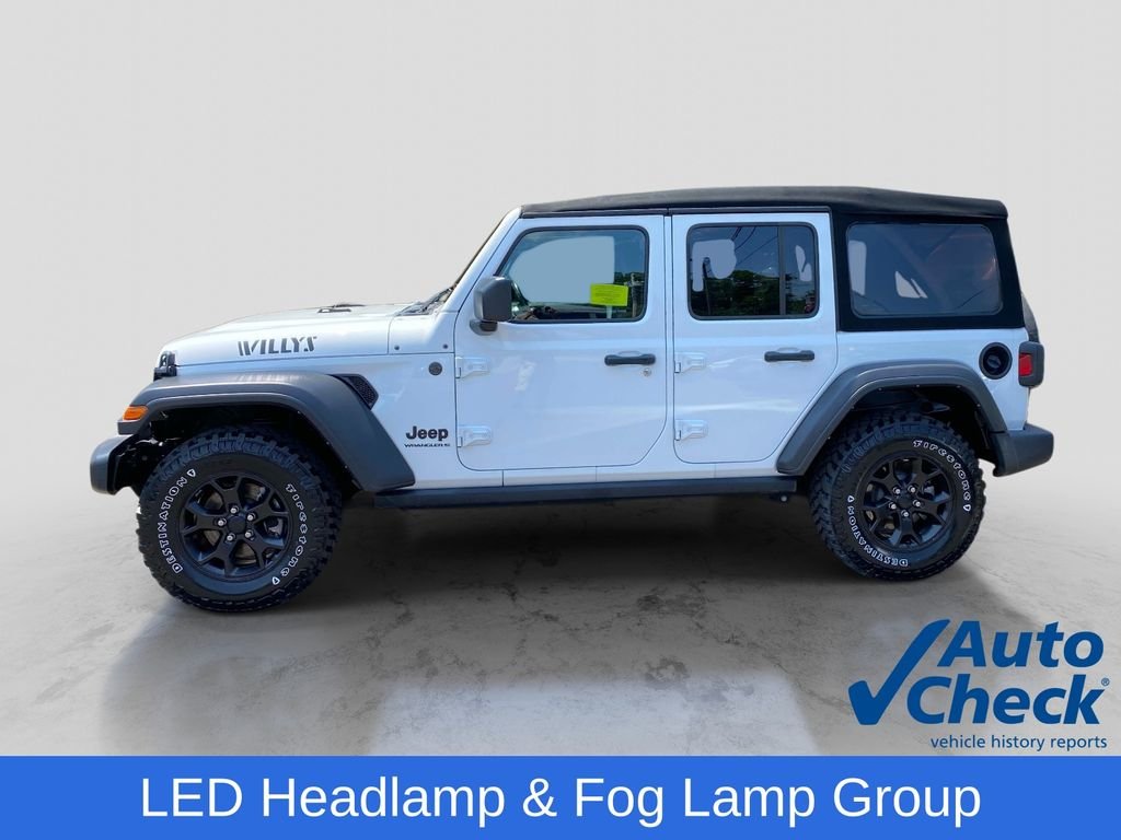 Used 2023 White Jeep Willys image 3