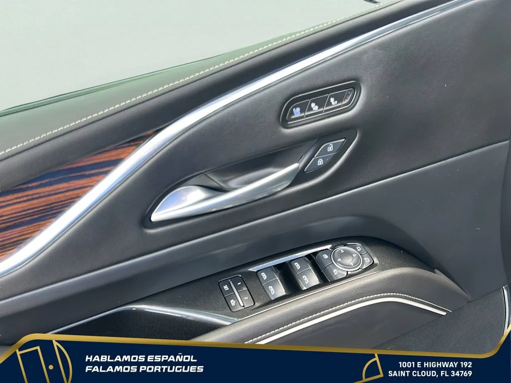 Used 2024 Galactic Gray Metallic Cadillac Premium Luxury image 11