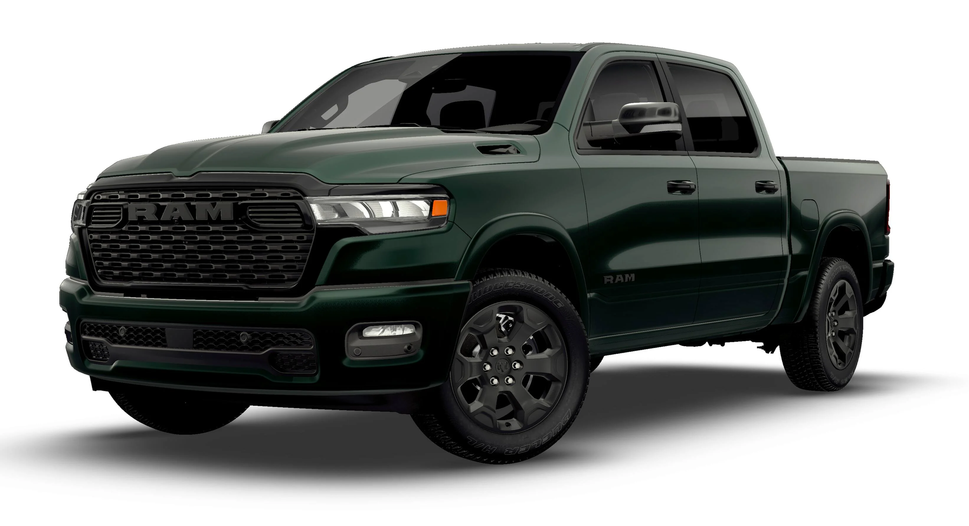New 2026 Serrano Green Metallic RAM Big Horn/Lone Star image 1