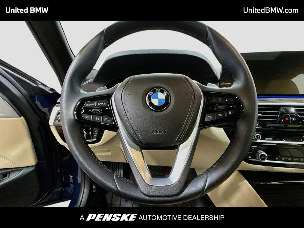 Certified Used 2023 Phytonic Blue Metallic BMW 540i xDrive image 13