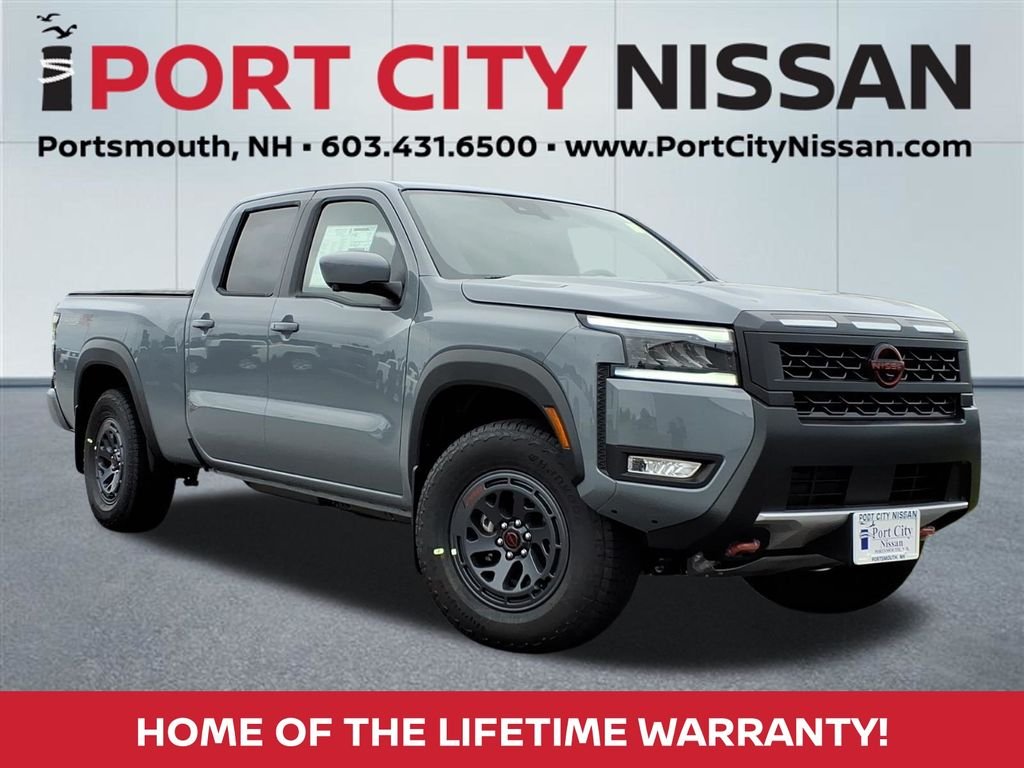New 2026 Boulder Gray Pearl Nissan Crew Cab PRO-4X® Long Bed image 1