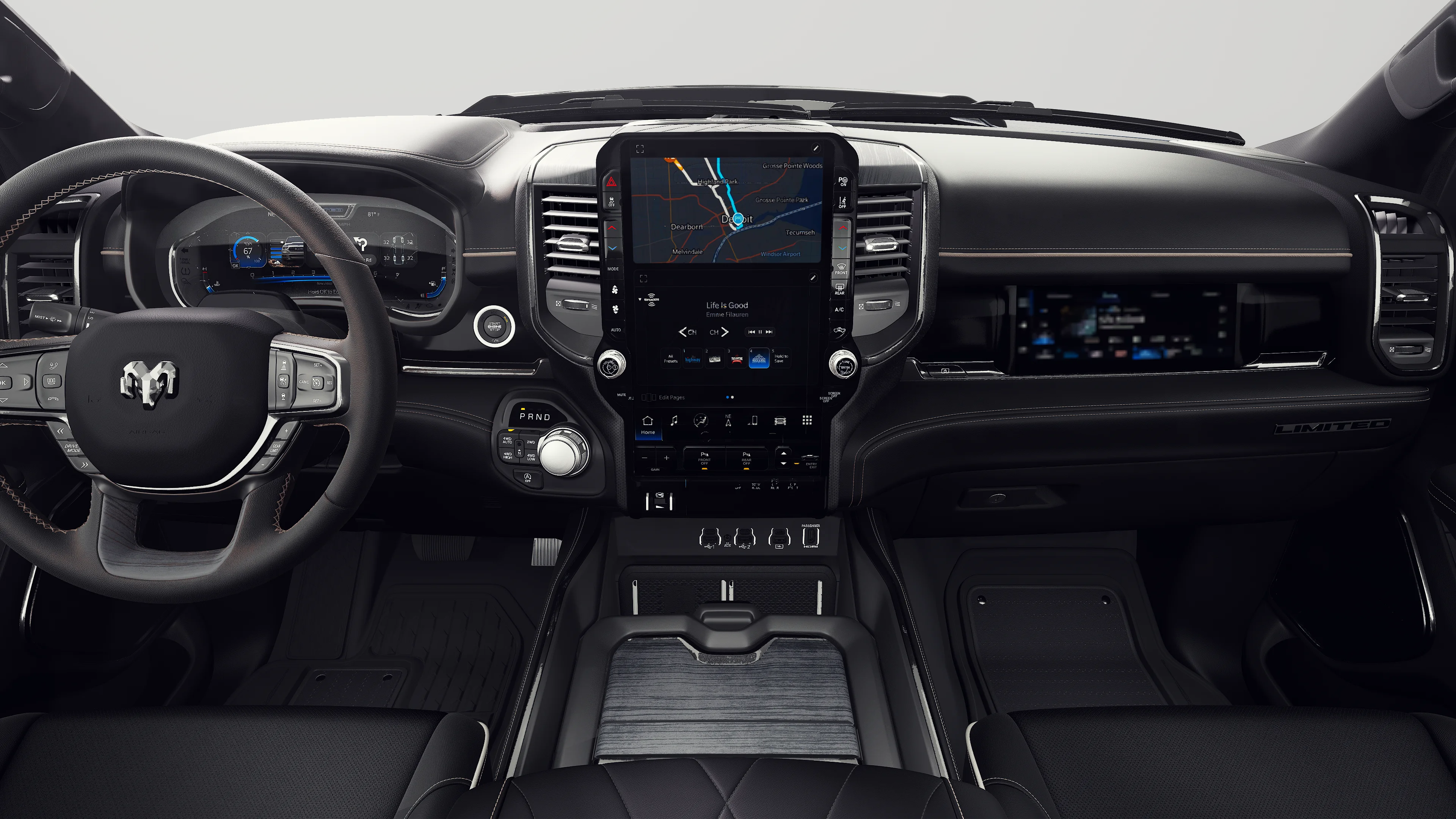 New 2027 Forged Blue Metallic Exterior Paint RAM Limited image 6