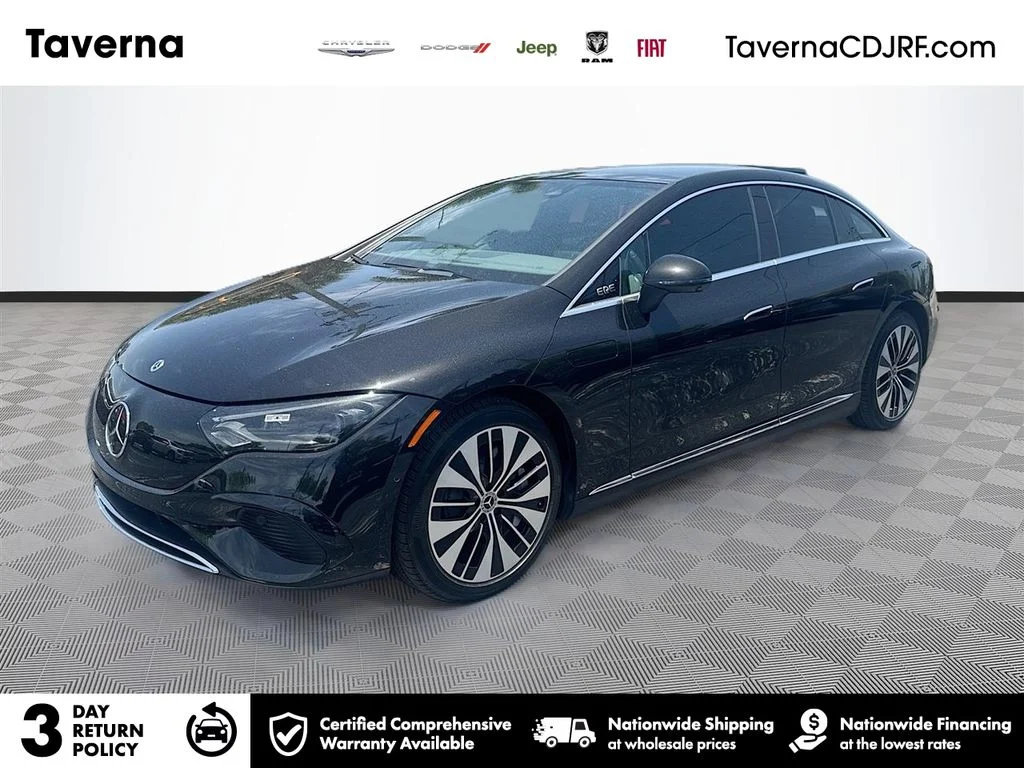 Used 2023 Black Mercedes-Benz 350+ Sedan image 1