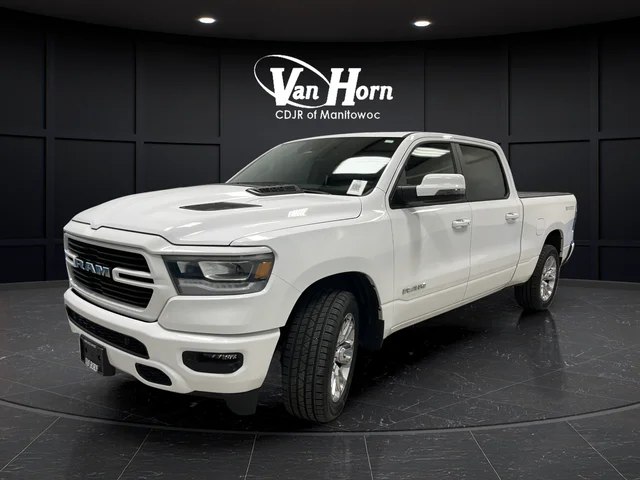 Used 2023 Bright White Clearcoat Ram Laramie image 3