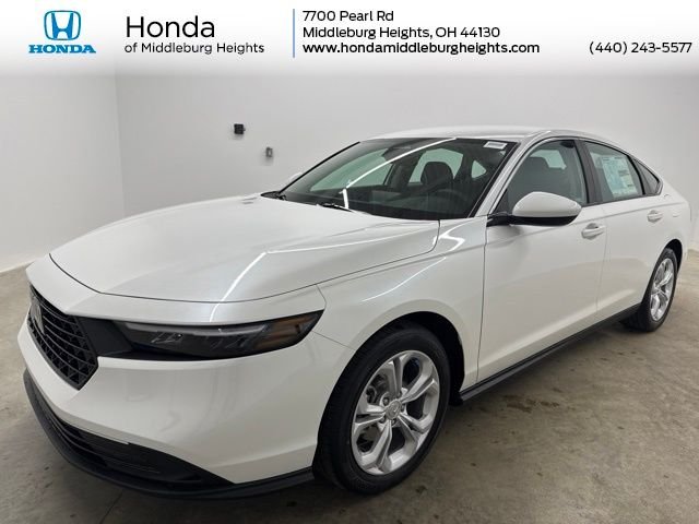 New 2026 Platinum White Pearl Honda LX image 1