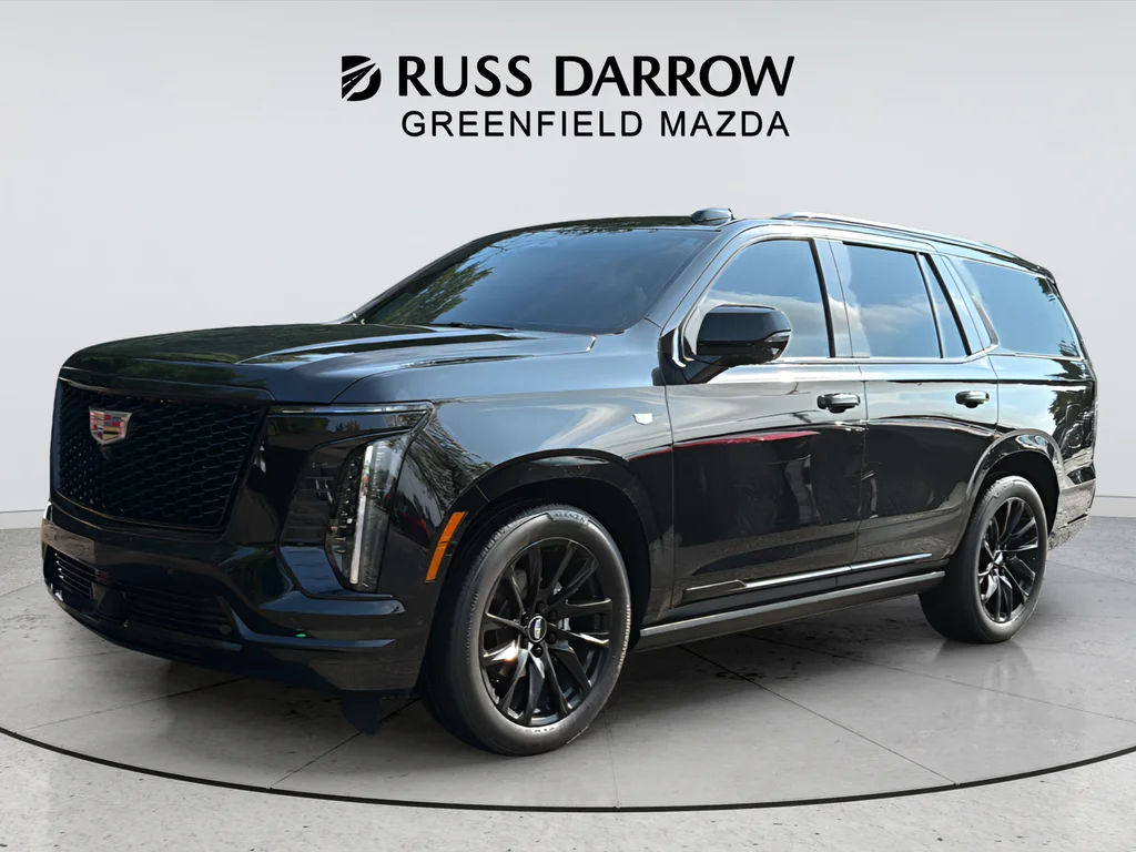 Used 2025 Black Cadillac Sport Platinum image 1