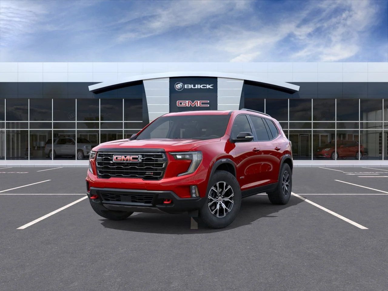 New 2026 Volcanic Red Tintcoat GMC AT4 image 8