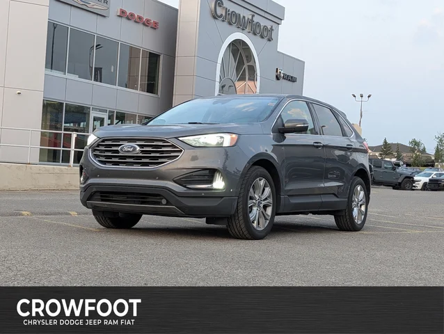 2022 Ford Edge Titanium - AWD - Leather Seats - Parking Sensors - Blind Spot Monitor & More!
