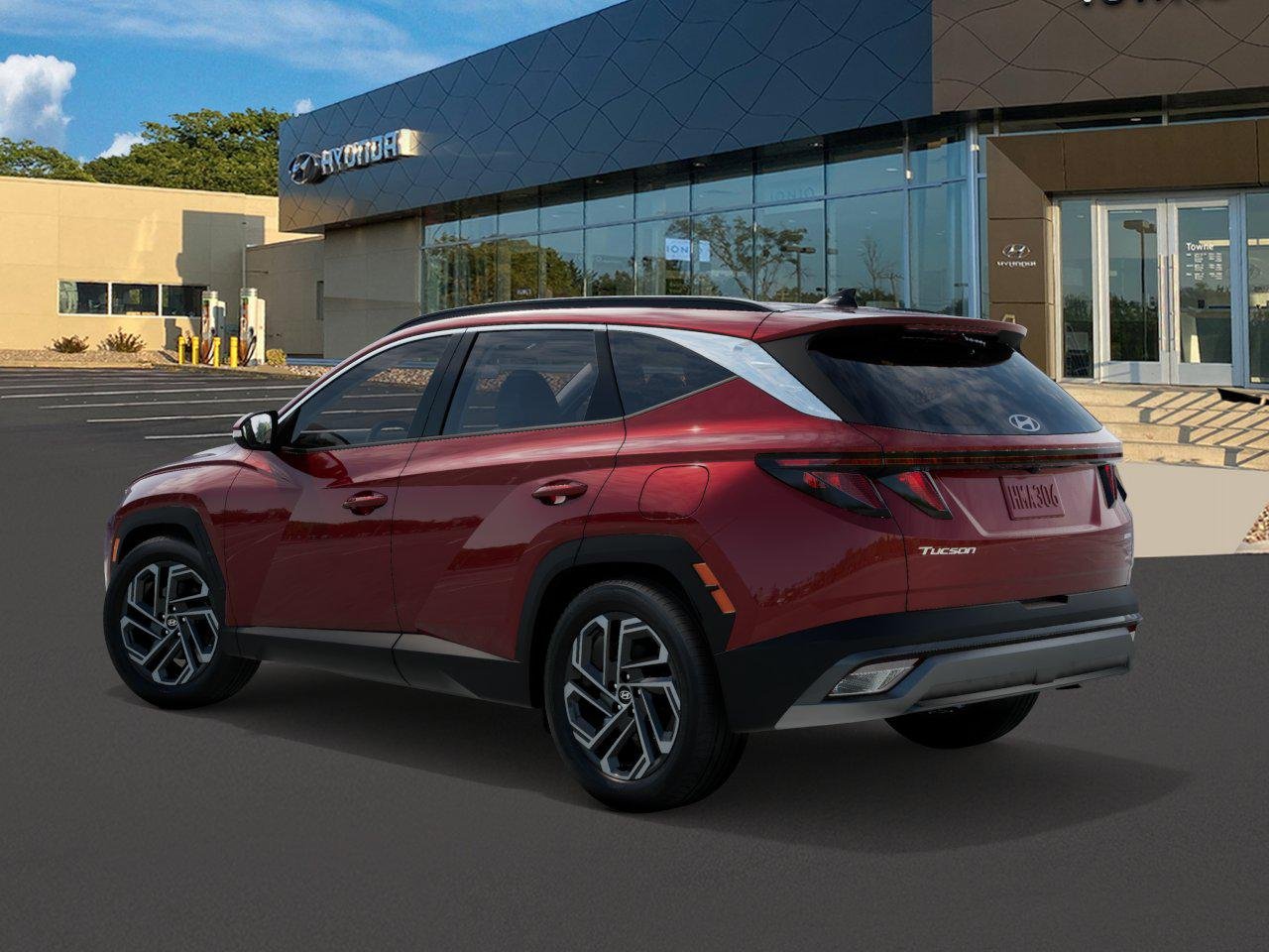 New 2026 Red Hyundai SEL Plus AWD image 5