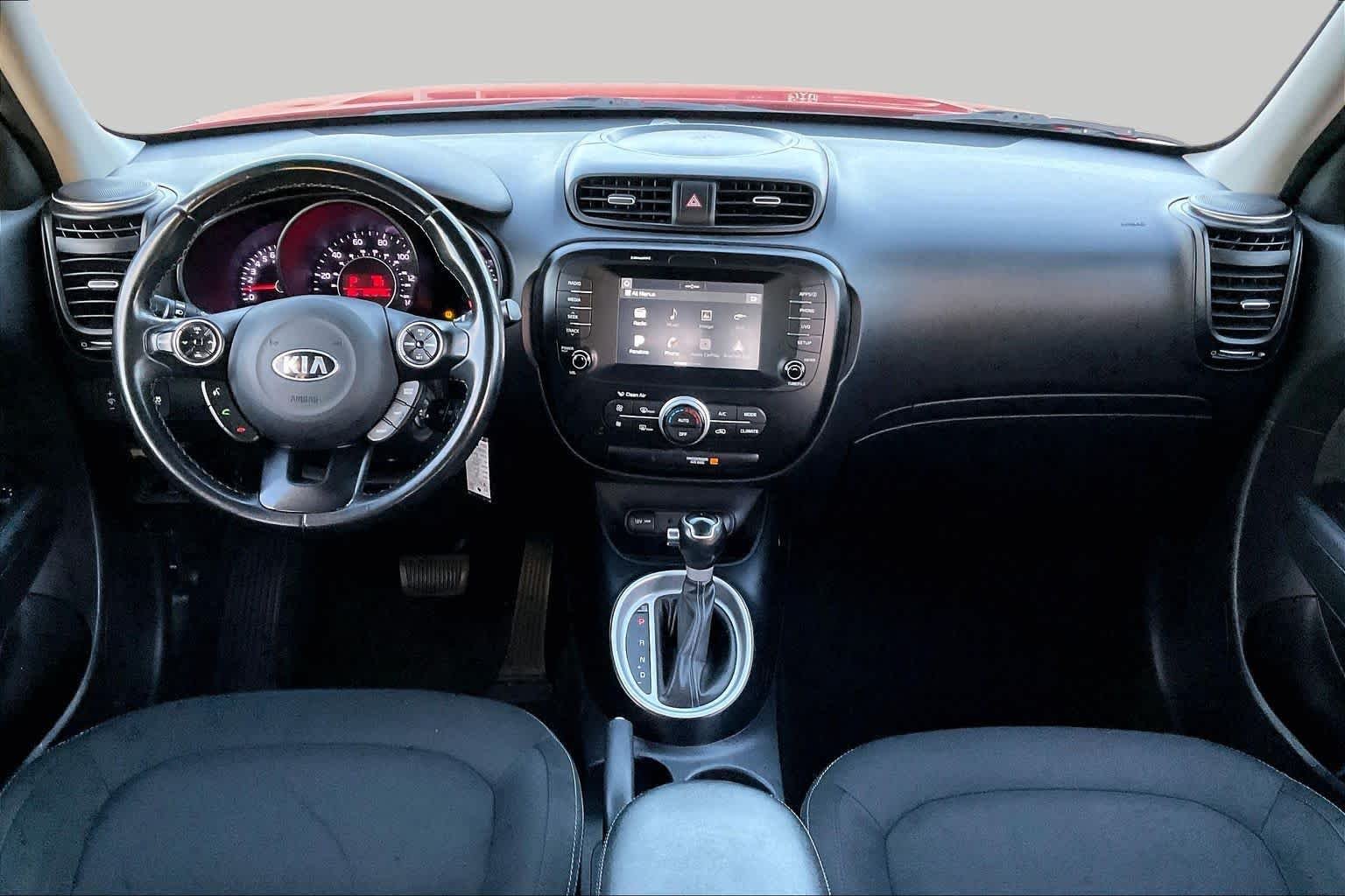 Used 2018 Inferno Red w/Black Roof Kia + image 12