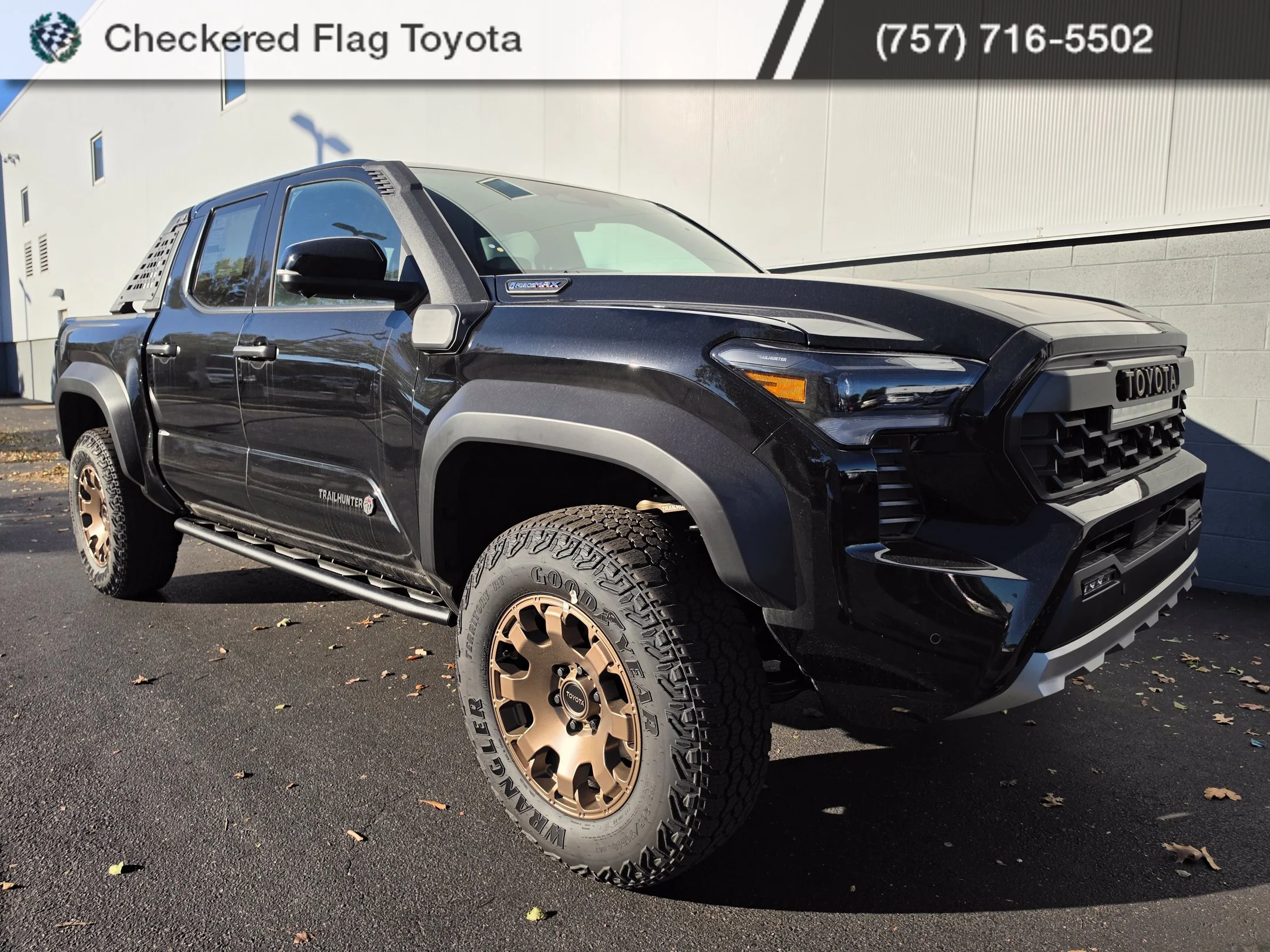 New 2026 Black Toyota Trailhunter image 1