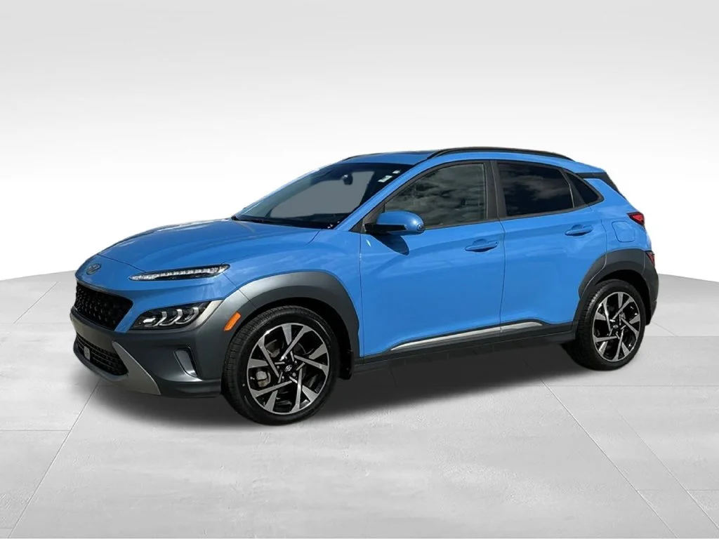 Used 2022 Blue Hyundai Limited image 2