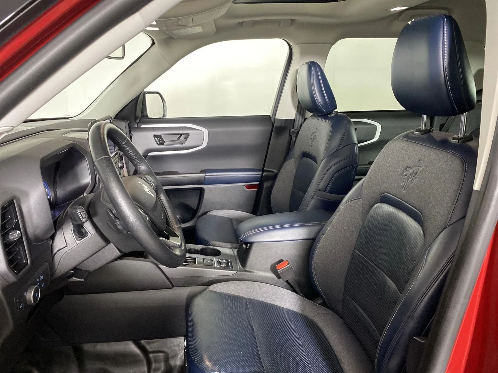 Used 2021 Rapid Red Metallic Tinted Clearcoat Ford First Edition image 13