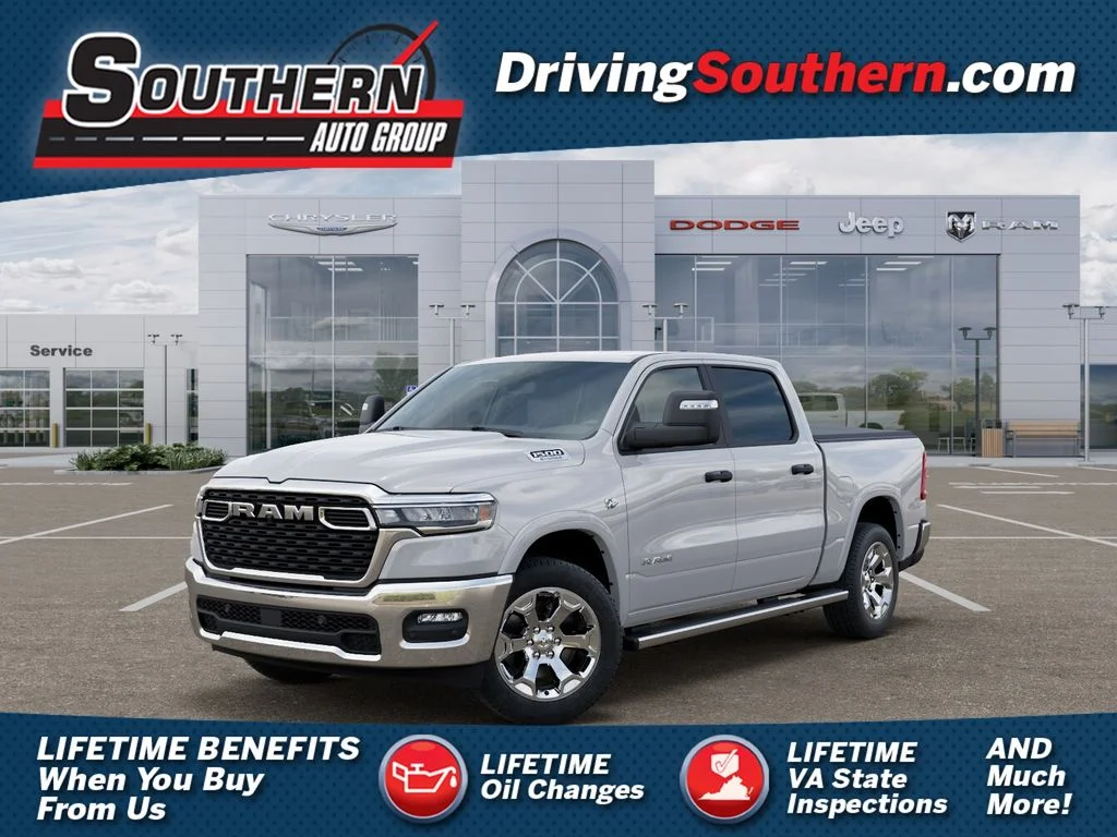 New 2026 Bright White Clearcoat RAM Big Horn/Lone Star image 1