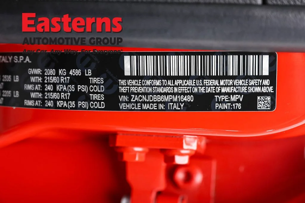 Used 2021 Red Jeep Latitude image 34