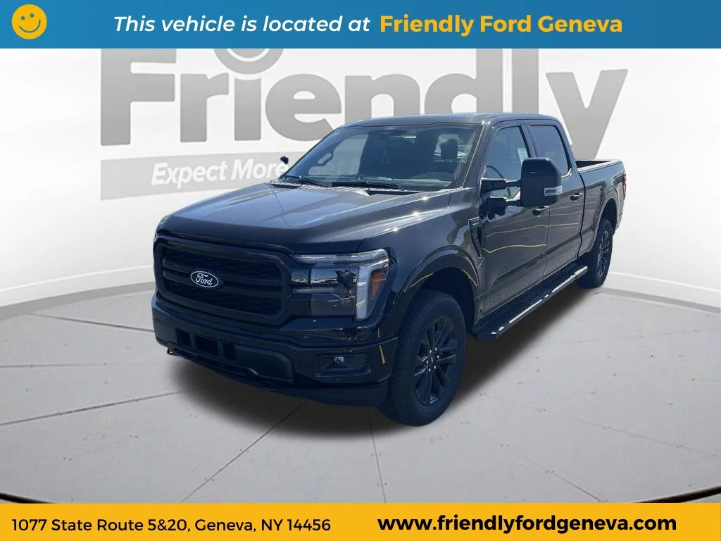 New 2026 Agate Black Metallic Ford Lariat® image 1