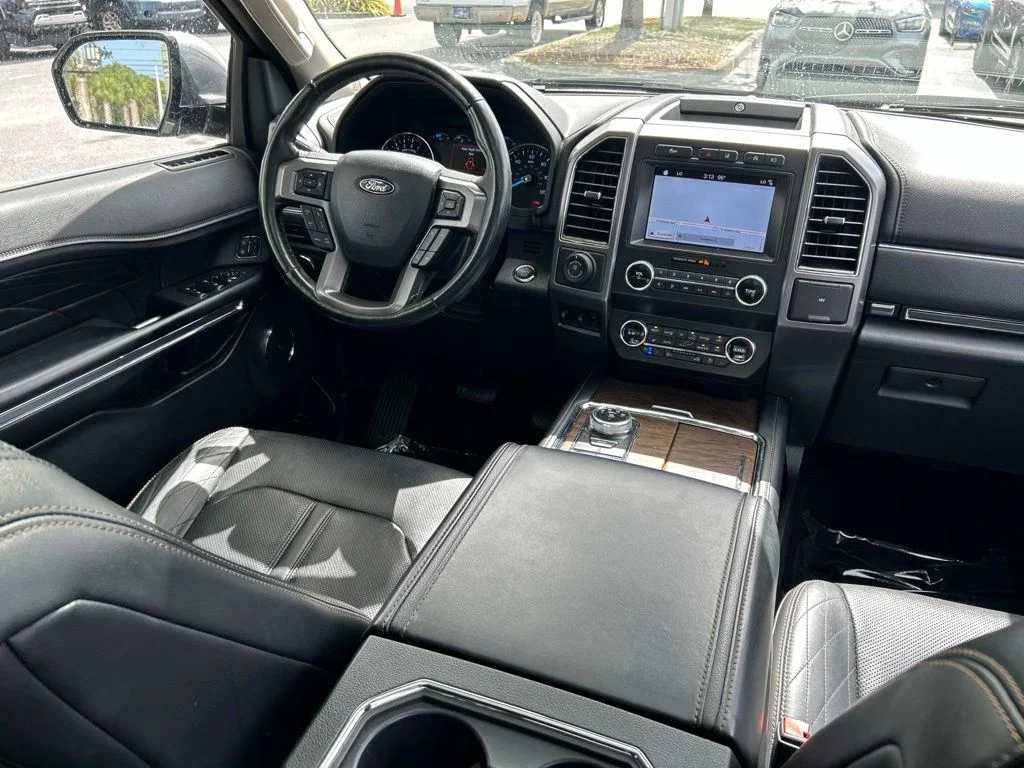 Certified Used 2019 White Platinum Clearcoat Metallic Ford Platinum image 9