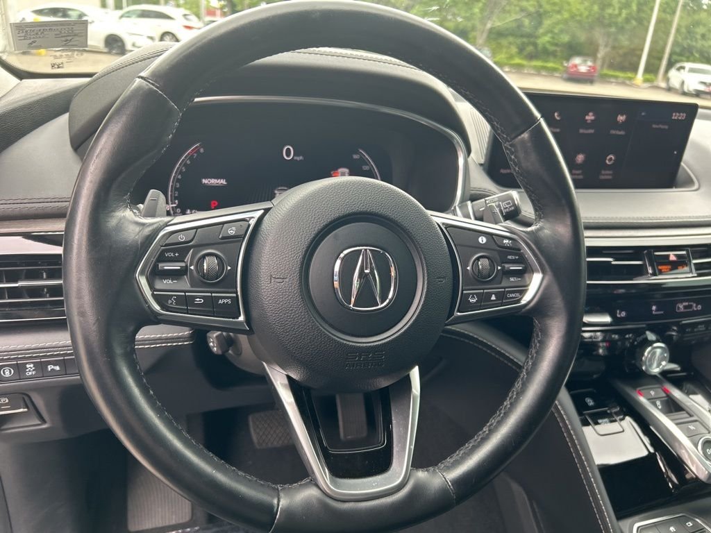 Used 2023 Black Acura Advance image 11