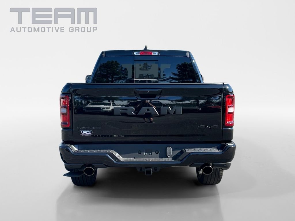 New 2026 Diamond Black Crystal Pearl-Coat Exterior Paint RAM Laramie image 6