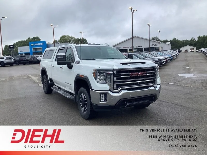 Used 2020 White GMC SLT image 1