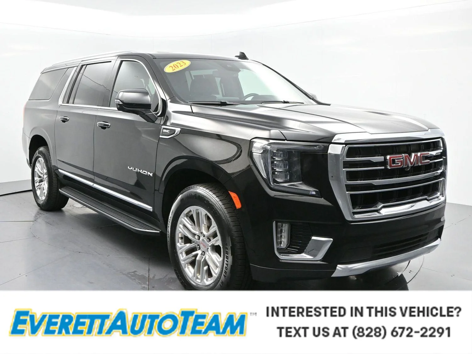 Used 2023 Onyx Black GMC SLT image 1
