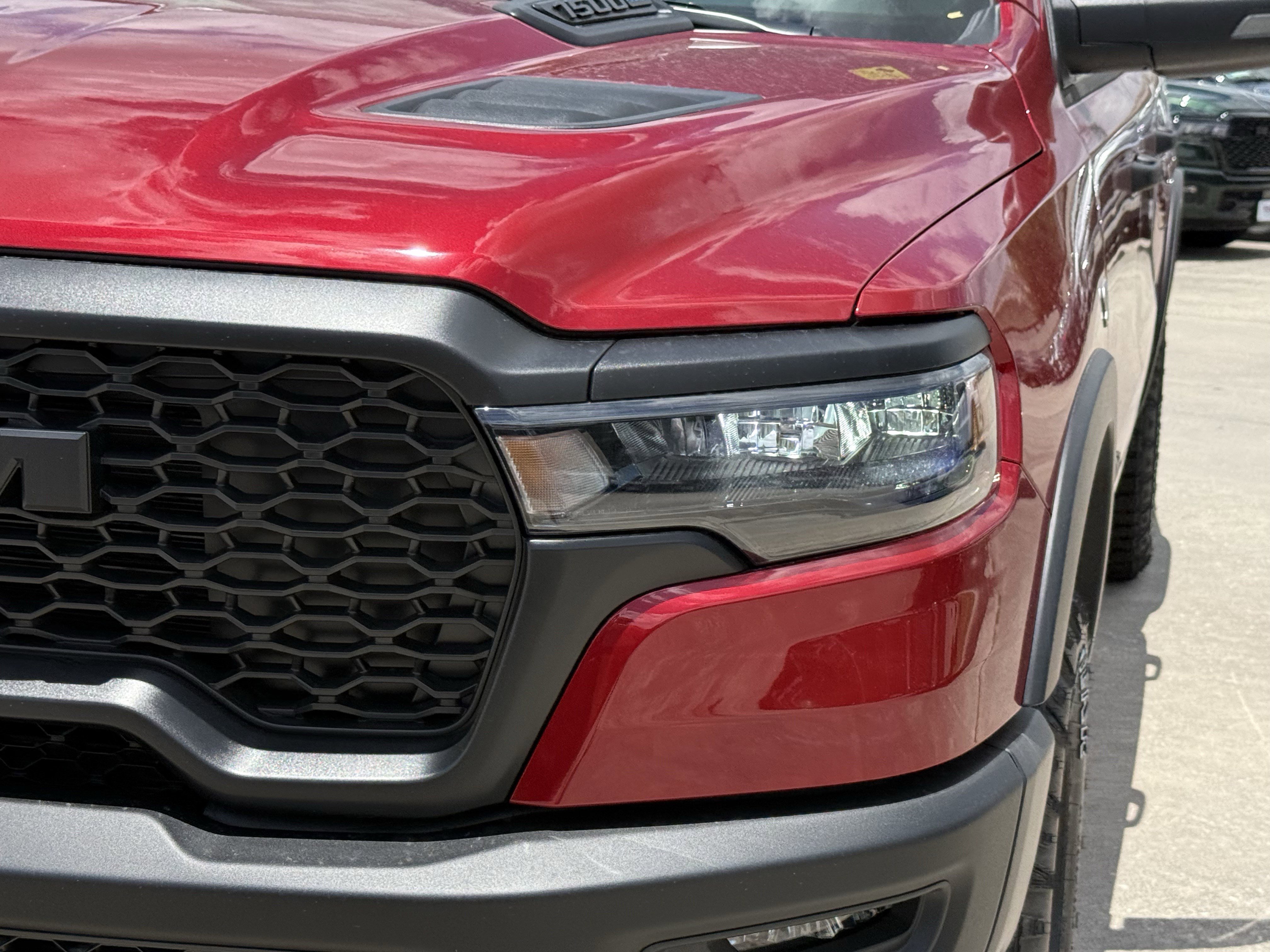 New 2026 Molten Red Pearl-Coat Exterior Paint RAM Rebel image 7