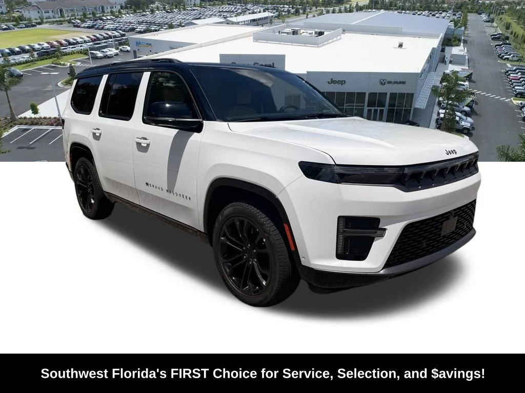 New 2026 Bright White Clear-Coat Exterior Paint Jeep Summit Reserve image 2
