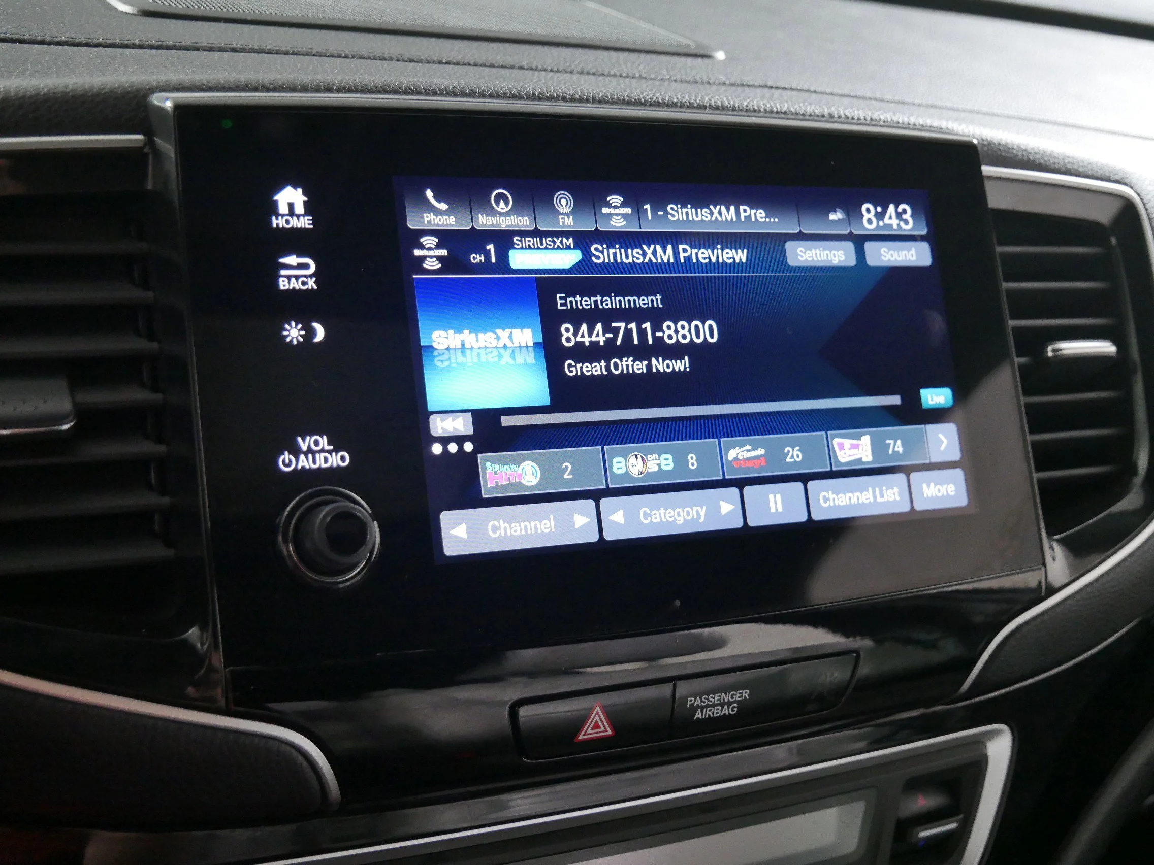 Used 2019 Obsidian Blue Pearl Honda Touring image 22