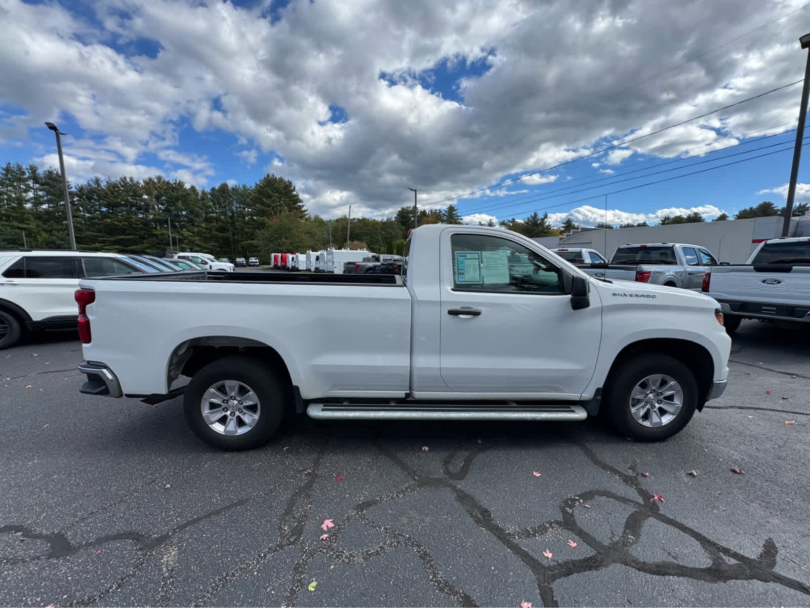 Certified Used 2025 Summit White Chevrolet Work Truck image 7