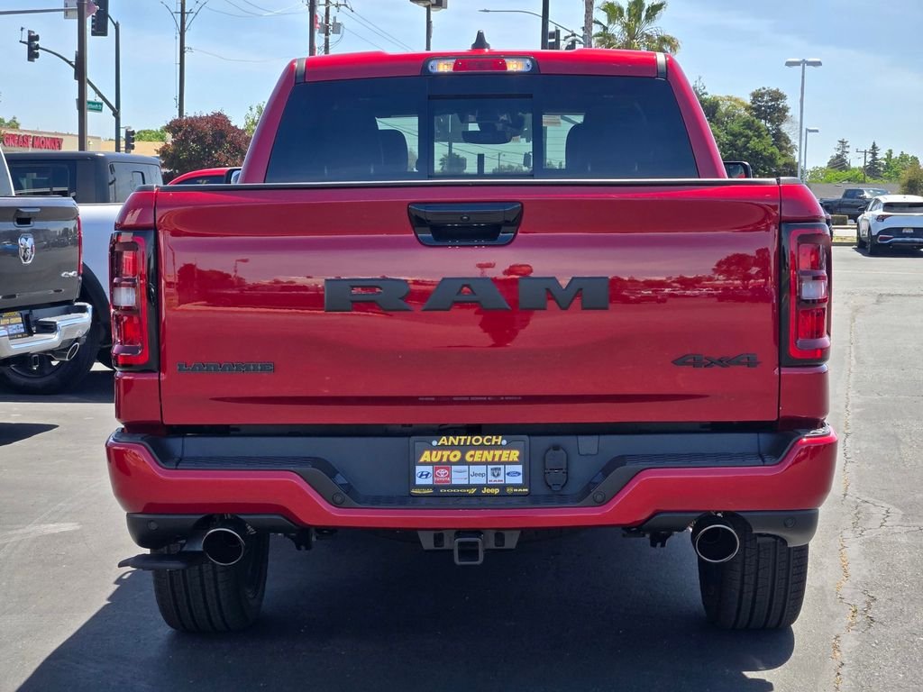 New 2026 Molten Red Pearl-Coat Exterior Paint RAM Laramie image 4