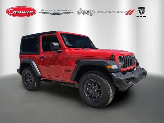 New 2026 Firecracker Red Clear-Coat Exterior Paint Jeep Sport S image 1