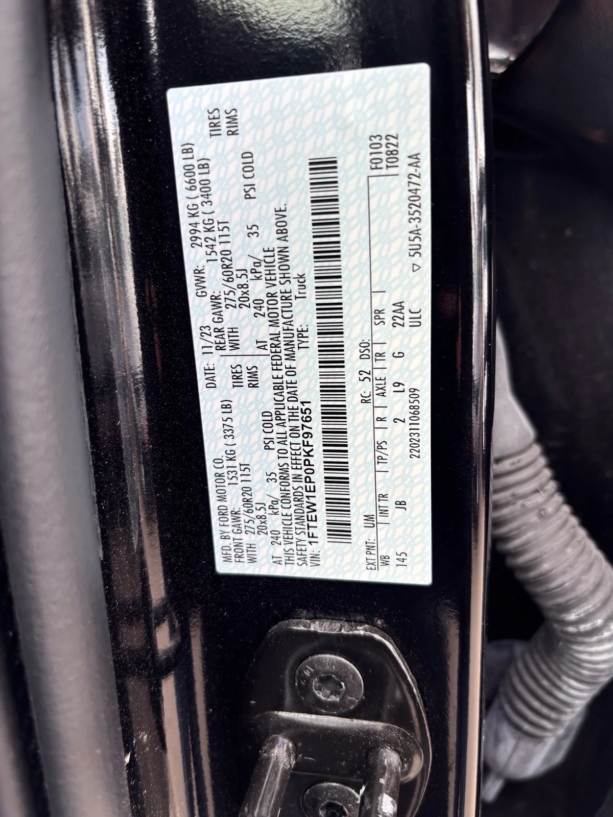 Used 2023 Black Ford XL image 10