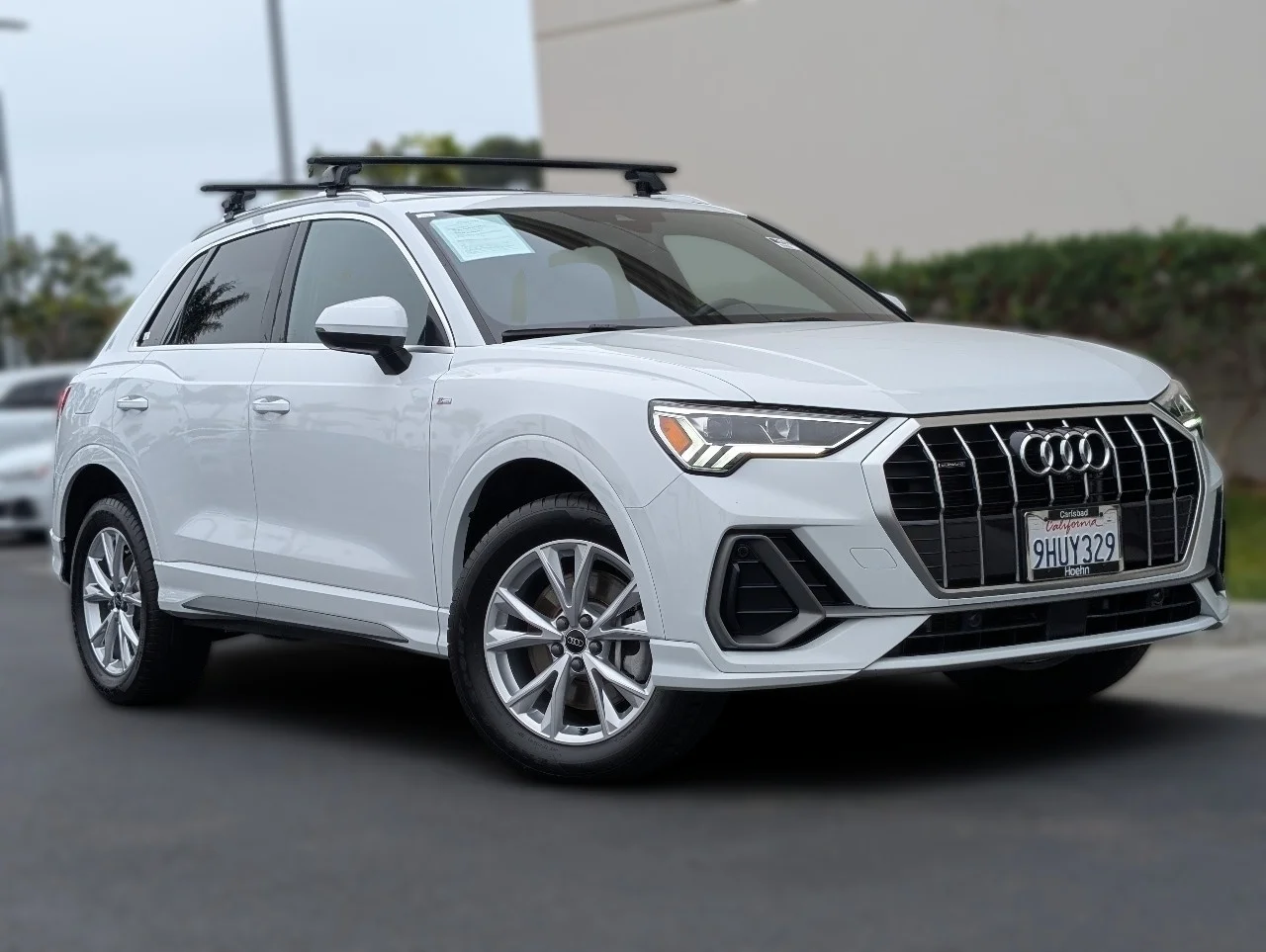 Used 2023 Glacier White Metallic Audi Premium Plus image 1